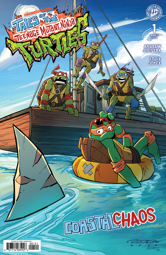 Tales of the Teenage Mutant Ninja Turtles: Coastal Chaos #1 Variant B (Randolph) (Pre-Order by 08/03/26 | Est. In-Store: 09/09/26 | Ships after release)