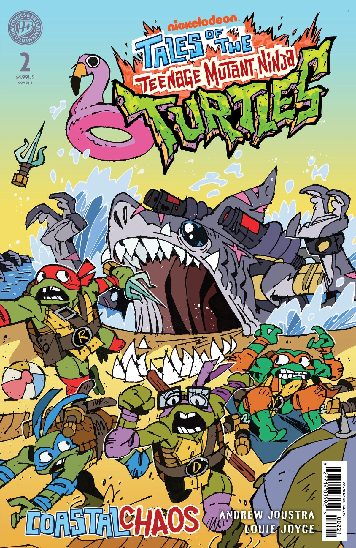 Tales of the Teenage Mutant Ninja Turtles: Coastal Chaos #2 Variant B (Lankry) (Pre-Order by 09/14/26 | Est. In-Store: 10/21/26 | Ships after release)