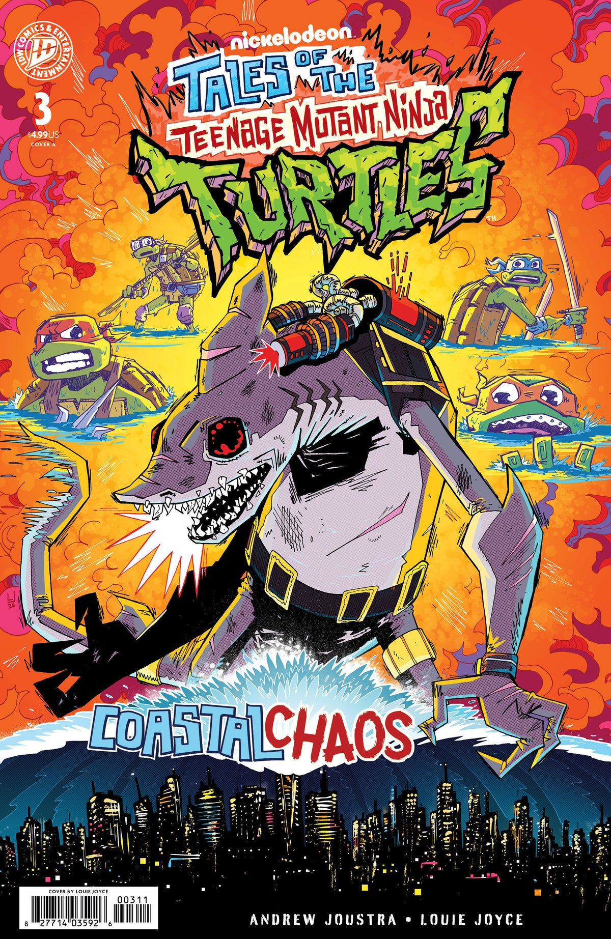 Tales of the Teenage Mutant Ninja Turtles: Coastal Chaos #3 Cover A (Joyce) (Pre-Order by 10/12/26 | Est. In-Store: 11/18/26 | Ships after release)