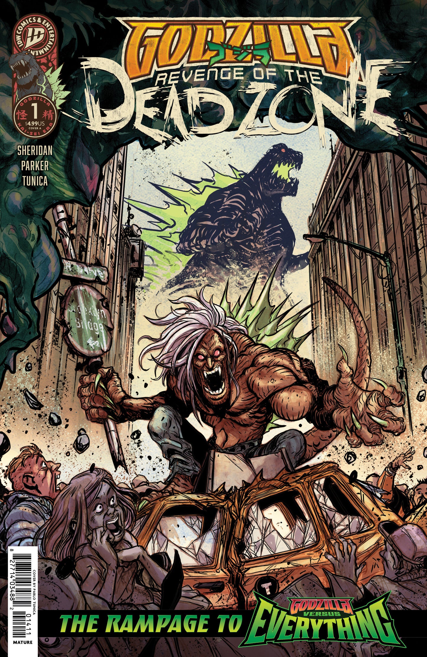 Godzilla: Revenge of the Deadzone [Kai-Sei Era] #1 Cover A (Tunica) (Pre-Order by 09/21/26 | Est. In-Store: 10/28/26 | Ships after release)