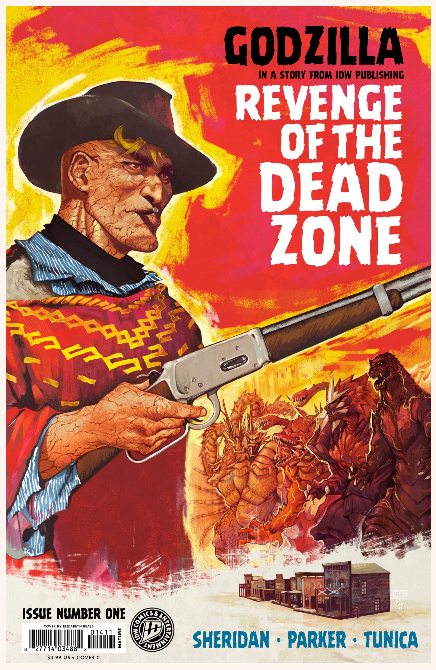 Godzilla: Revenge of the Deadzone [Kai-Sei Era] #1 Variant C (Beals Movie Homage Cover) (Pre-Order by 09/21/26 | Est. In-Store: 10/28/26 | Ships after release)