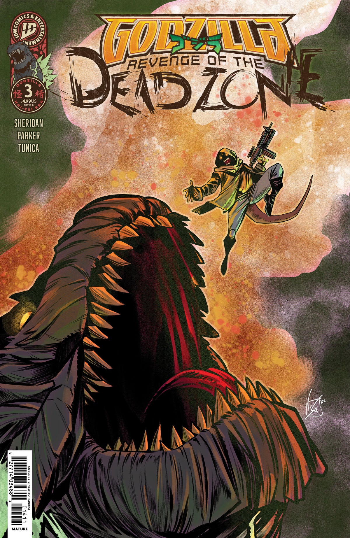 Godzilla: Revenge of the Deadzone [Kai-Sei Era] #3 Variant B (Federici) (Pre-Order by 11/09/26 | Est. In-Store: 12/23/26 | Ships after release)