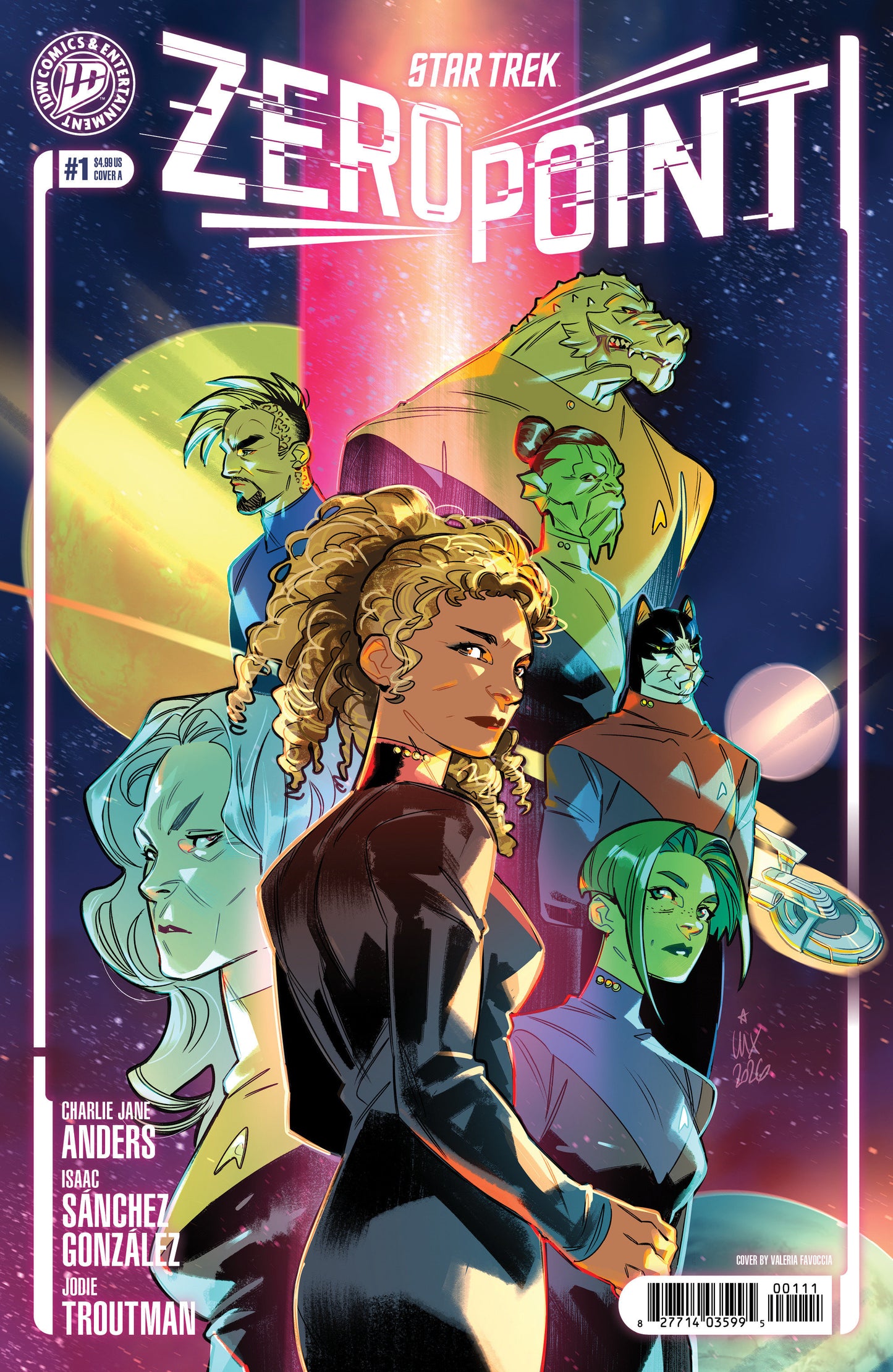 Star Trek: Zero Point #1 Cover A (Favoccia) (Pre-Order by 09/07/26 | Est. In-Store: 10/14/26 | Ships after release)