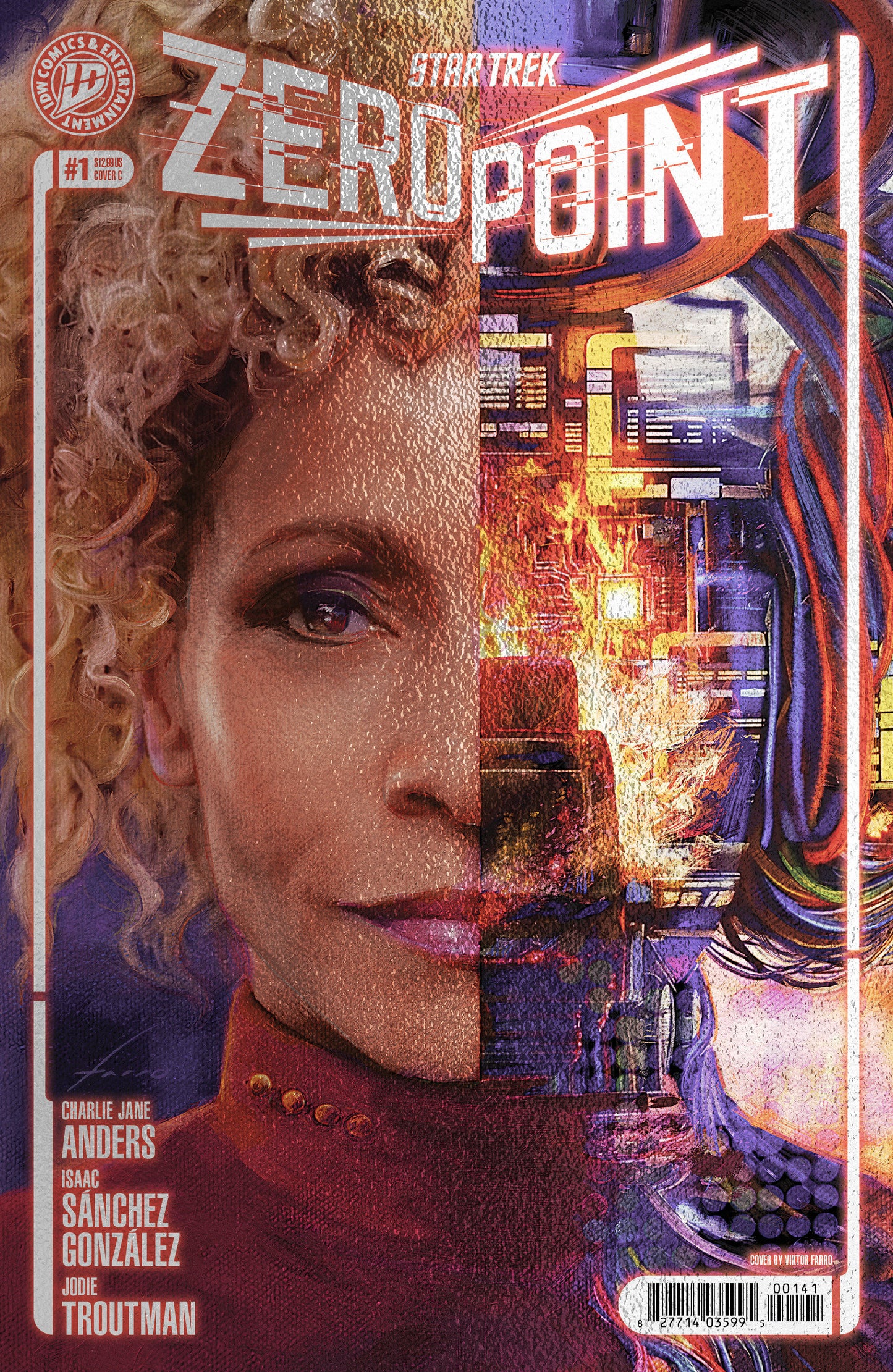 Star Trek: Zero Point #1 Variant C Foil (Farro) (Pre-Order by 09/07/26 | Est. In-Store: 10/14/26 | Ships after release)