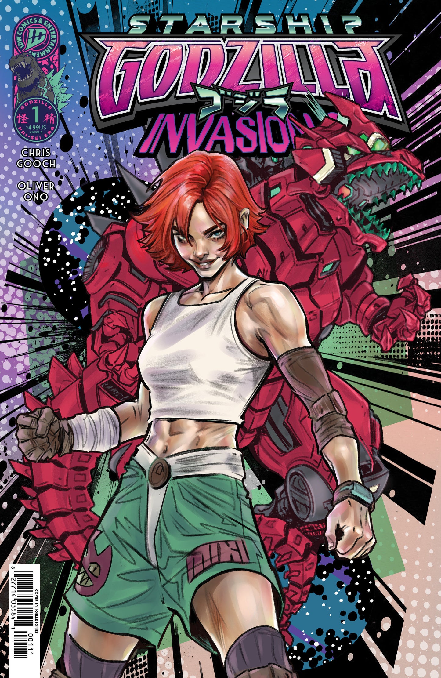 Starship Godzilla: Invasion X [Kai-Sei Era] #1 Variant B (Jones) (Pre-Order by 09/07/26 | Est. In-Store: 10/14/26 | Ships after release)