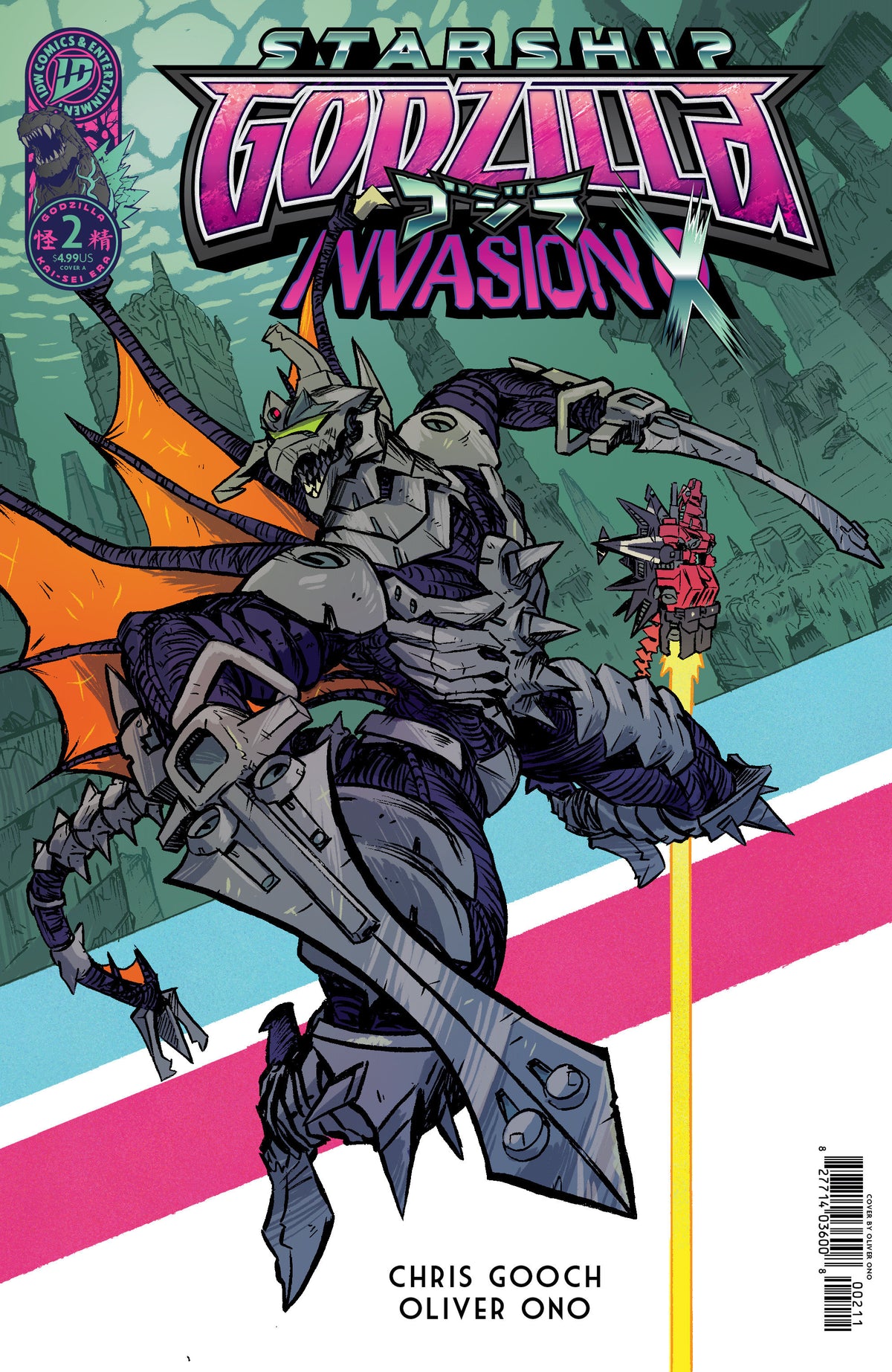Starship Godzilla: Invasion X [Kai-Sei Era] #2 Cover A (Ono) (Pre-Order by 10/05/26 | Est. In-Store: 11/11/26 | Ships after release)