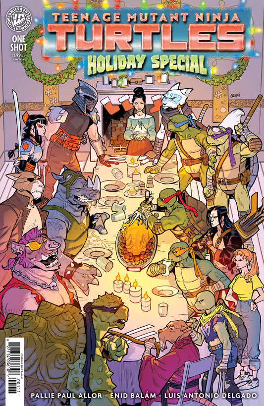 Teenage Mutant Ninja Turtles: Holiday Special Cover A (Balám) (Pre-Order by 10/26/26 | Est. In-Store: 12/09/26 | Ships after release)