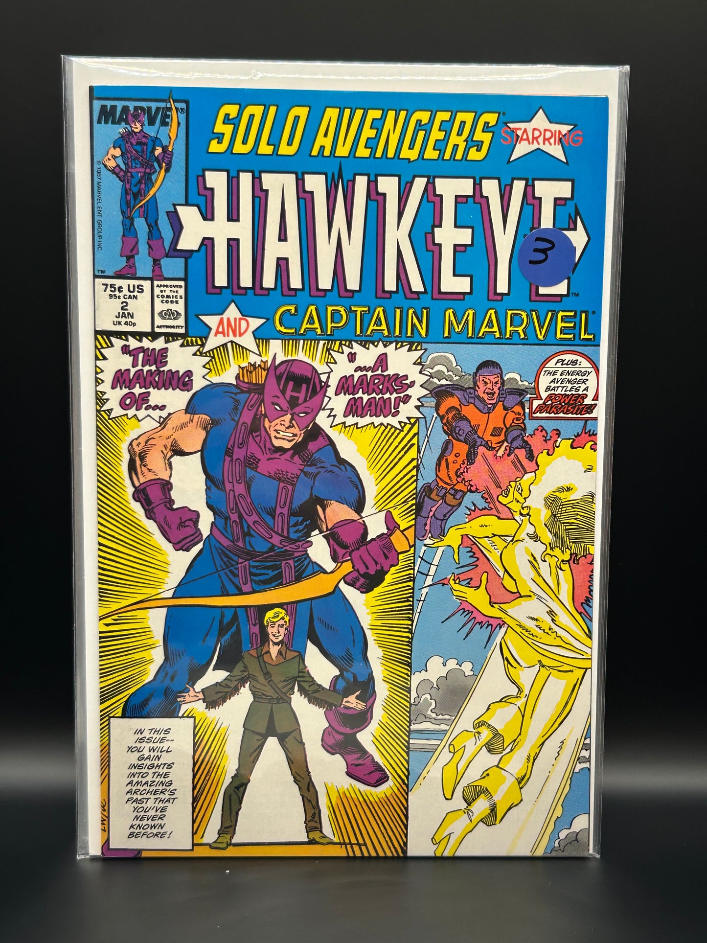 #2D Solo Avengers (1987 Marvel)