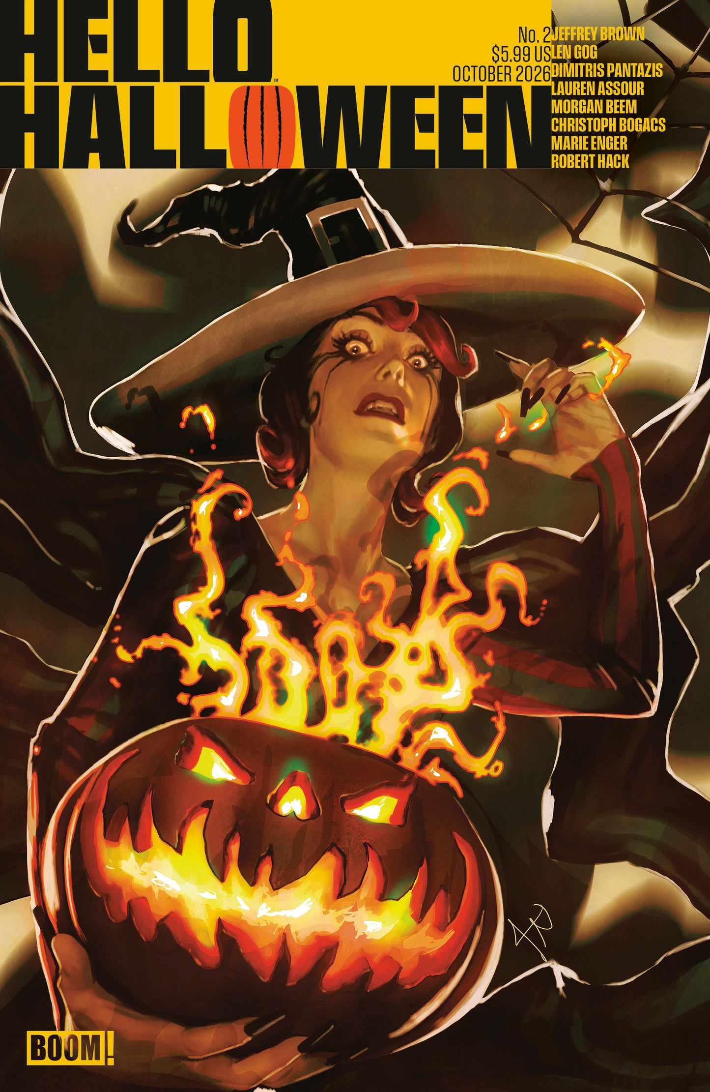 Hello Halloween #2 A Main (Dressed, Puebla) (Pre-Order by 09/07/26 | Est. In-Store: 10/21/26 | Ships after release)