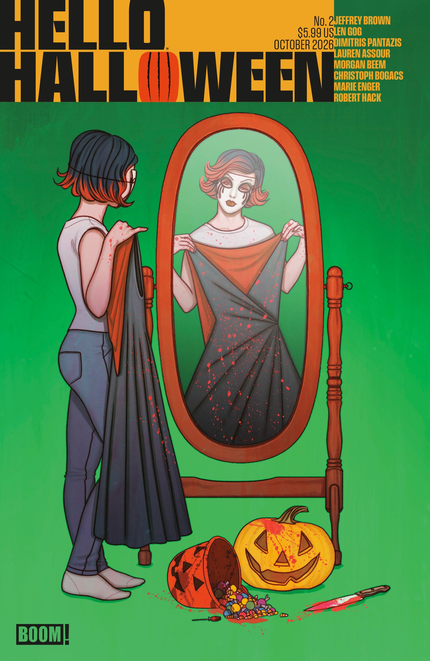 Hello Halloween #2 B Variant (Dressed, Frison) (Pre-Order by 09/07/26 | Est. In-Store: 10/21/26 | Ships after release)