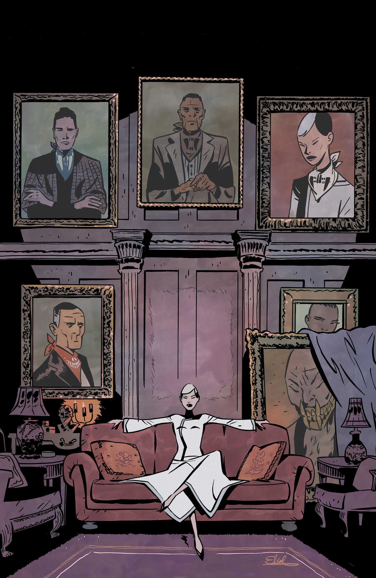 Fall of the House of Slaughter #1 C Variant (Full Art, Charretier) (Order By 03/23/26) (Estimated In Store By 05/06/26)