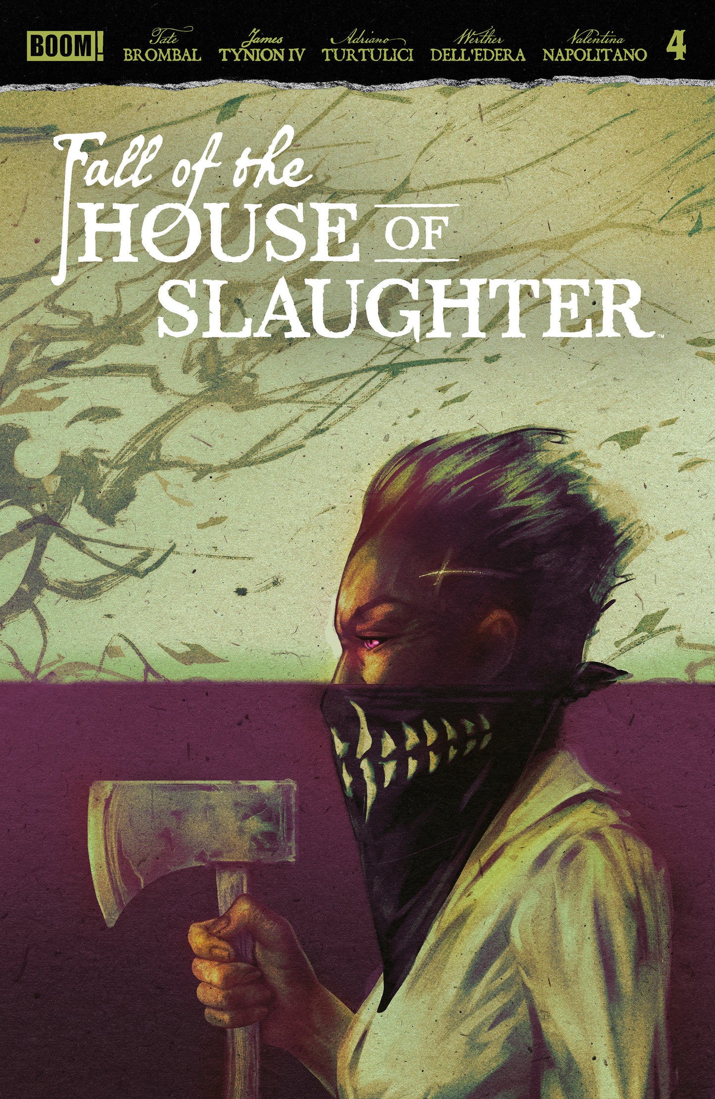 Fall of the House of Slaughter #4 A Main (Dressed, Connelly) (Pre-Order by 07/13/26 | Est. In-Store: 08/26/26 | Ships after release)