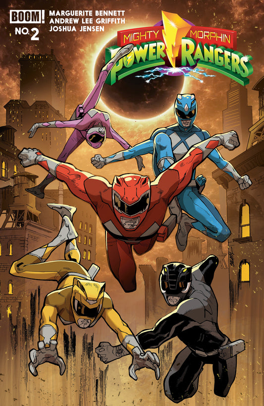 Mighty Morphin Power Rangers (2026) #2 A Main (Dressed, Balám) (Order By 06/08/26) (Estimated In Store By 07/15/26) (THIS ITEM IS A PRE-ORDER AND YOU WILL NOT RECEIVE IT UNTIL AFTER THE IN STORE DATE)