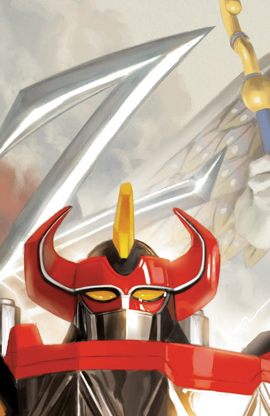 Mighty Morphin Power Rangers (2026) #2 C Megazord Connecting Variant (Full Art, Mercado) (Order By 06/08/26) (Estimated In Store By 07/15/26) (THIS ITEM IS A PRE-ORDER AND YOU WILL NOT RECEIVE IT UNTIL AFTER THE IN STORE DATE)