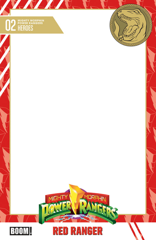 Mighty Morphin Power Rangers (2026) #2 D Trading Card Blank Sketch Variant (Order By 06/08/26) (Estimated In Store By 07/15/26) (THIS ITEM IS A PRE-ORDER AND YOU WILL NOT RECEIVE IT UNTIL AFTER THE IN STORE DATE)