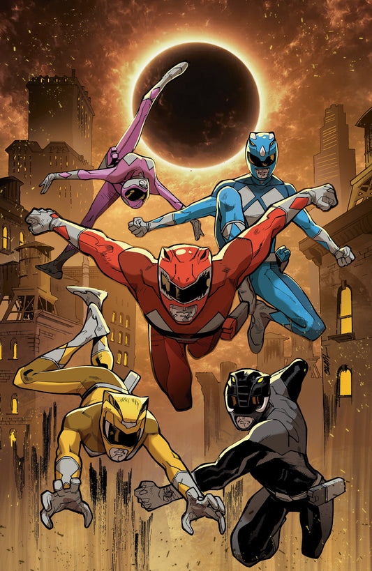Mighty Morphin Power Rangers (2026) #2 E Foil Variant (Full Art, Foil, Balám) (Order By 06/08/26) (Estimated In Store By 07/15/26) (THIS ITEM IS A PRE-ORDER AND YOU WILL NOT RECEIVE IT UNTIL AFTER THE IN STORE DATE)