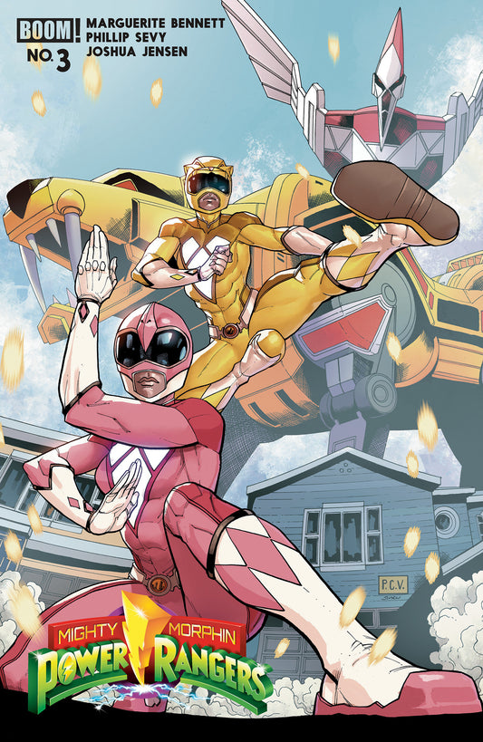 Mighty Morphin Power Rangers (2026) #3 B Variant (Dressed, Sevy) (Pre-Order by 07/20/26 | Est. In-Store: 08/26/26 | Ships after release)