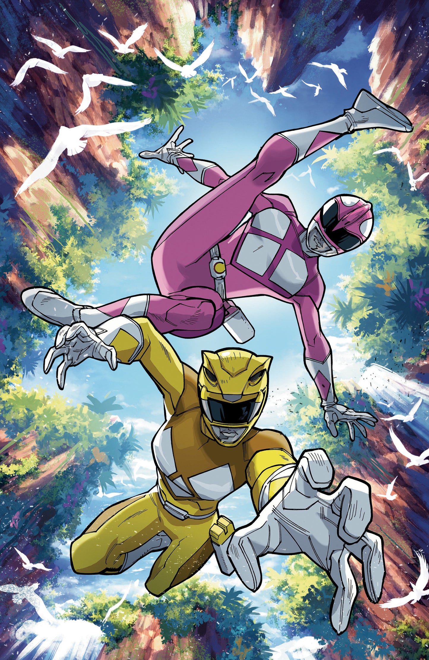 Mighty Morphin Power Rangers (2026) #3 E Foil Variant (Full Art, Foil, Balám) (Pre-Order by 07/20/26 | Est. In-Store: 08/26/26 | Ships after release)