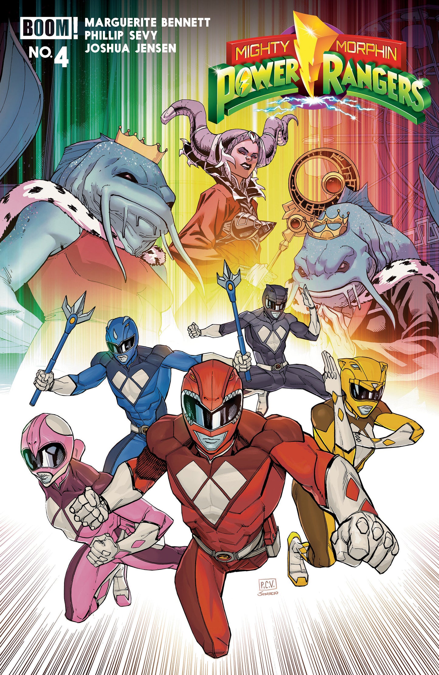 Mighty Morphin Power Rangers (2026) #4 B Variant (Dressed, Sevy) (Pre-Order by 08/24/26 | Est. In-Store: 09/30/26 | Ships after release)
