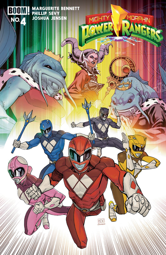 Mighty Morphin Power Rangers (2026) #4 B Variant (Dressed, Sevy) (Pre-Order by 08/24/26 | Est. In-Store: 09/30/26 | Ships after release)