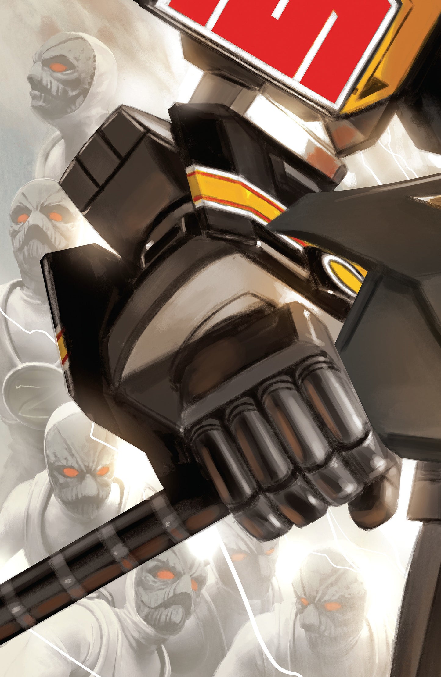 Mighty Morphin Power Rangers (2026) #4 C Megazord Card Stock Connecting Variant (Full Art, Mercado) (Pre-Order by 08/24/26 | Est. In-Store: 09/30/26 | Ships after release)