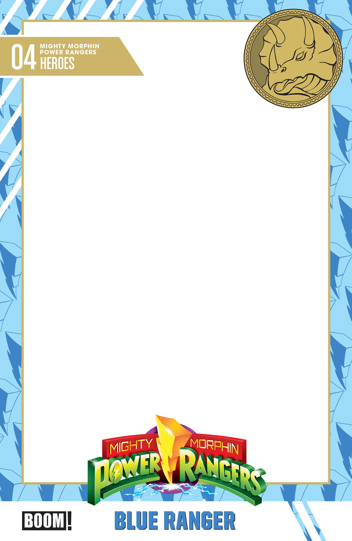 Mighty Morphin Power Rangers (2026) #4 D Trading Card Blank Sketch Variant (Pre-Order by 08/24/26 | Est. In-Store: 09/30/26 | Ships after release)