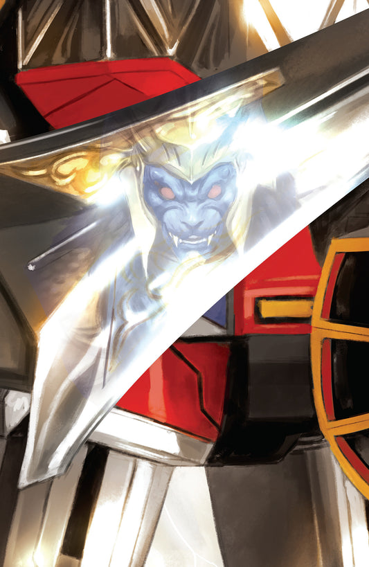 Mighty Morphin Power Rangers (2026) #5 C Megazord Card Stock Connecting Variant (Full Art, Mercado) (Pre-Order by 09/21/26 | Est. In-Store: 10/28/26 | Ships after release)