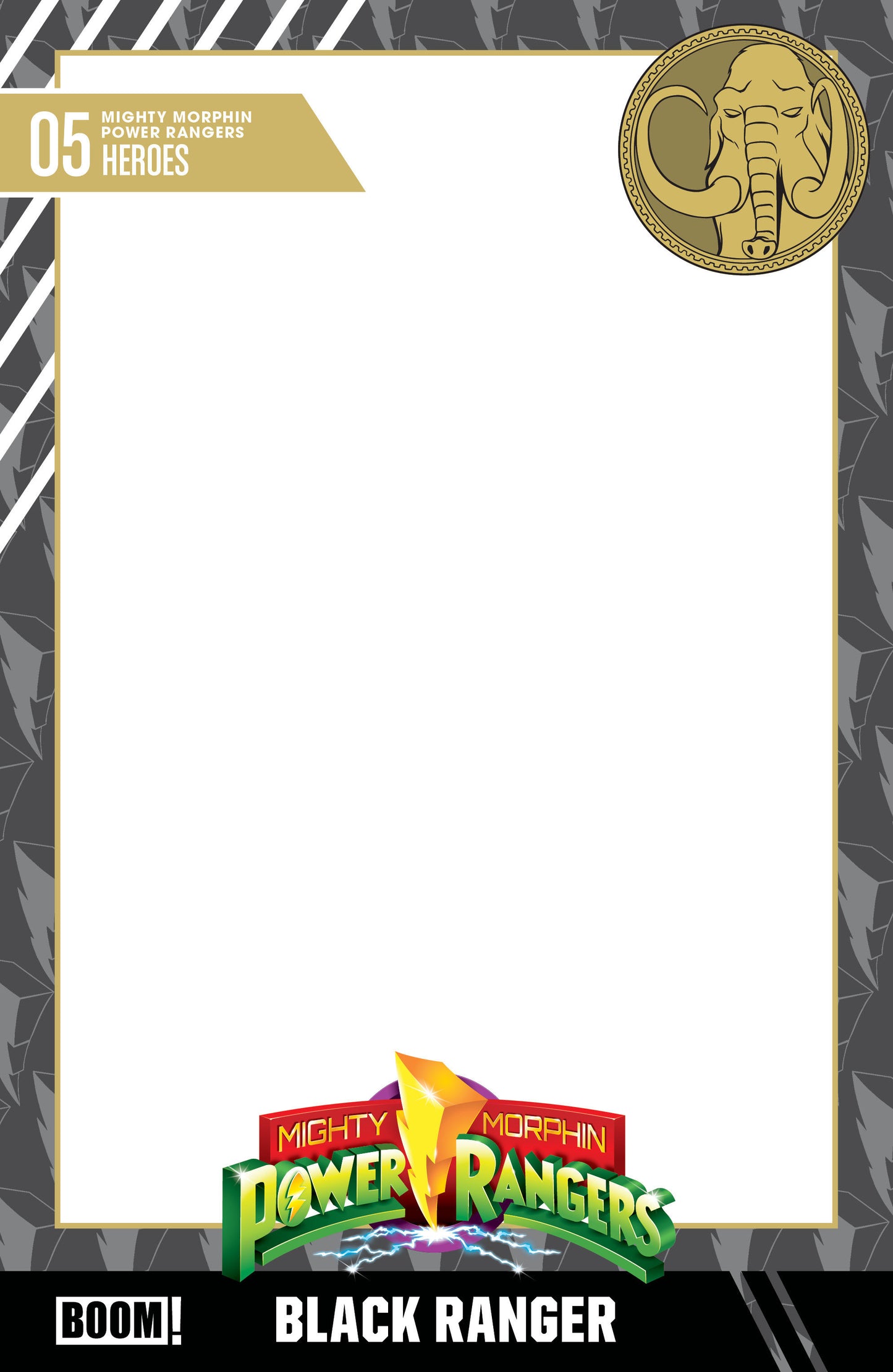 Mighty Morphin Power Rangers (2026) #5 D Trading Card Blank Sketch Variant (Pre-Order by 09/21/26 | Est. In-Store: 10/28/26 | Ships after release)