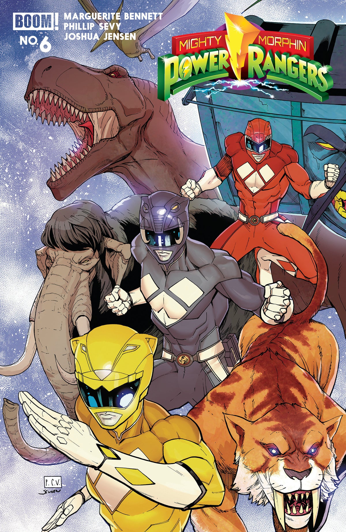Mighty Morphin Power Rangers (2026) #6 B Variant (Dressed, Sevy) (Pre-Order by 10/19/26 | Est. In-Store: 11/25/26 | Ships after release)
