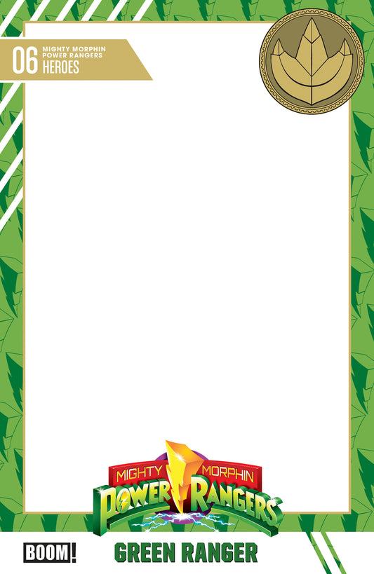 Mighty Morphin Power Rangers (2026) #6 D Trading Card Blank Sketch Variant (Pre-Order by 10/19/26 | Est. In-Store: 11/25/26 | Ships after release)