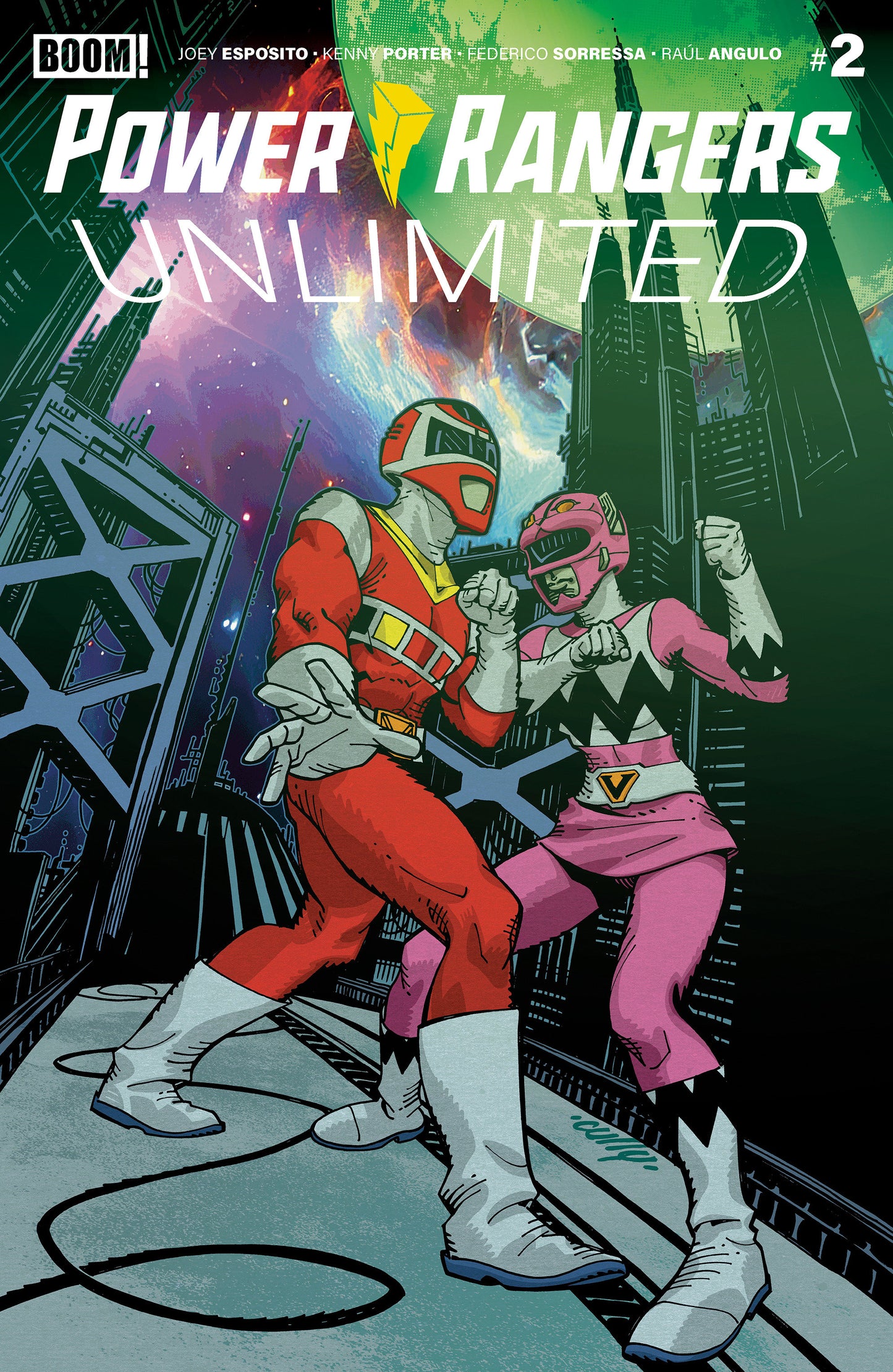 Power Rangers Unlimited #2 B Variant (Dressed, Hamner) (Pre-Order by 07/06/26 | Est. In-Store: 08/12/26 | Ships after release)