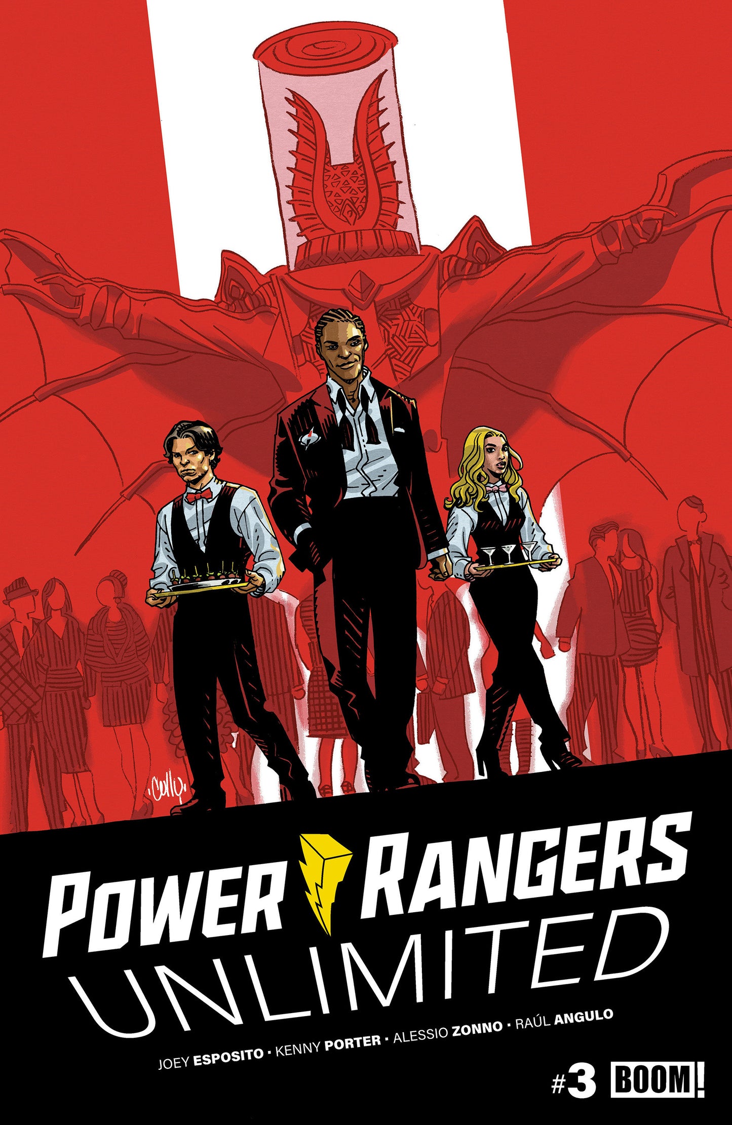 Power Rangers Unlimited #3 B Variant (Dressed, Hamner) (Pre-Order by 08/10/26 | Est. In-Store: 09/16/26 | Ships after release)