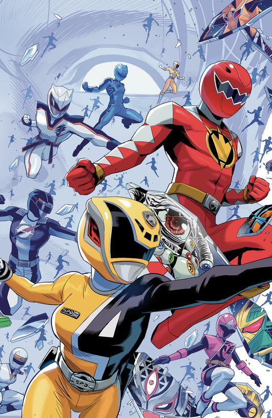 Power Rangers Unlimited #3 C Every Ranger Ever Card Stock Connecting Variant (Full Art, Zonno) (Pre-Order by 08/10/26 | Est. In-Store: 09/16/26 | Ships after release)