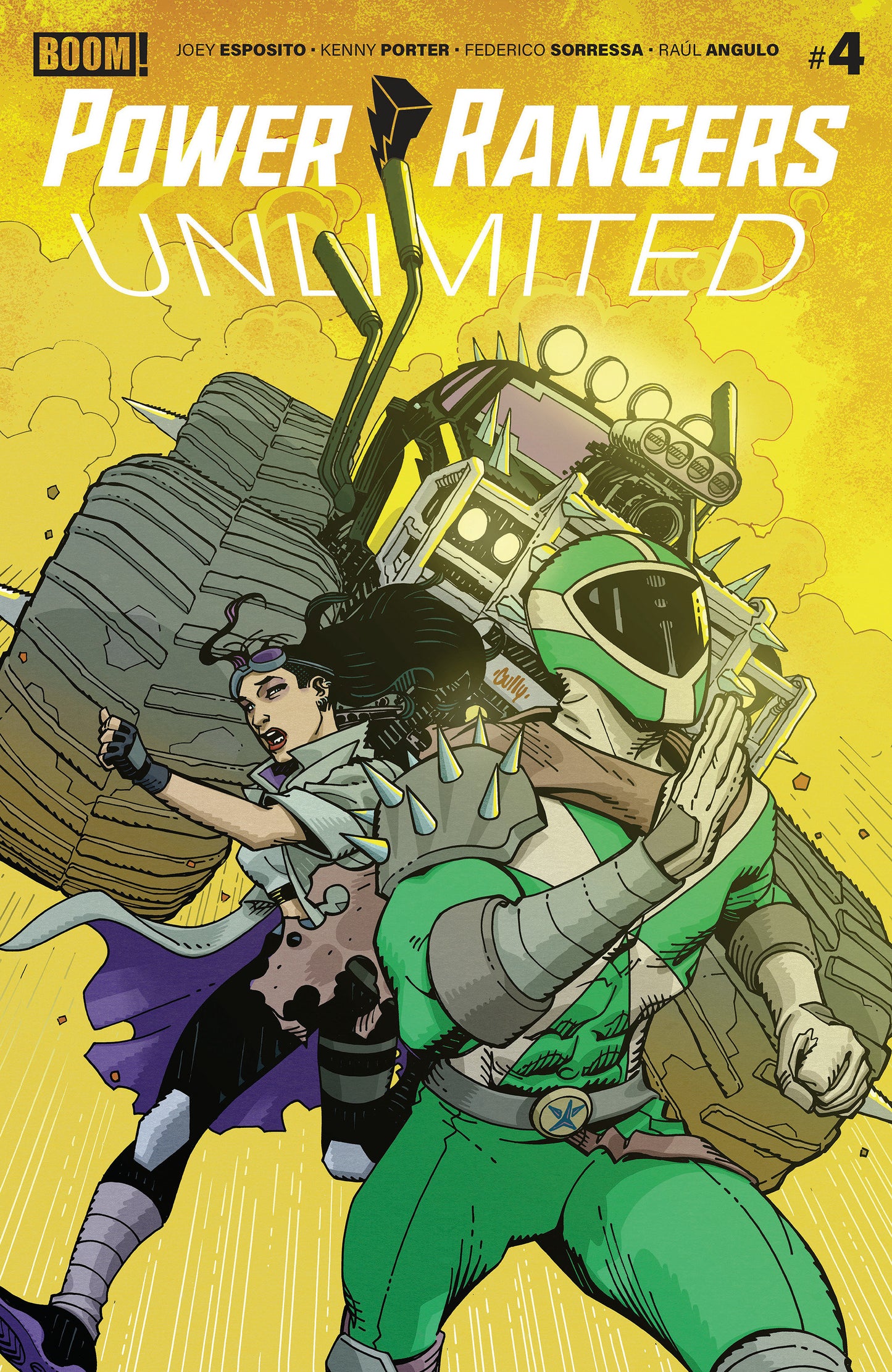 Power Rangers Unlimited #4 B Variant (Dressed, Hamner) (Pre-Order by 09/07/26 | Est. In-Store: 10/14/26 | Ships after release)