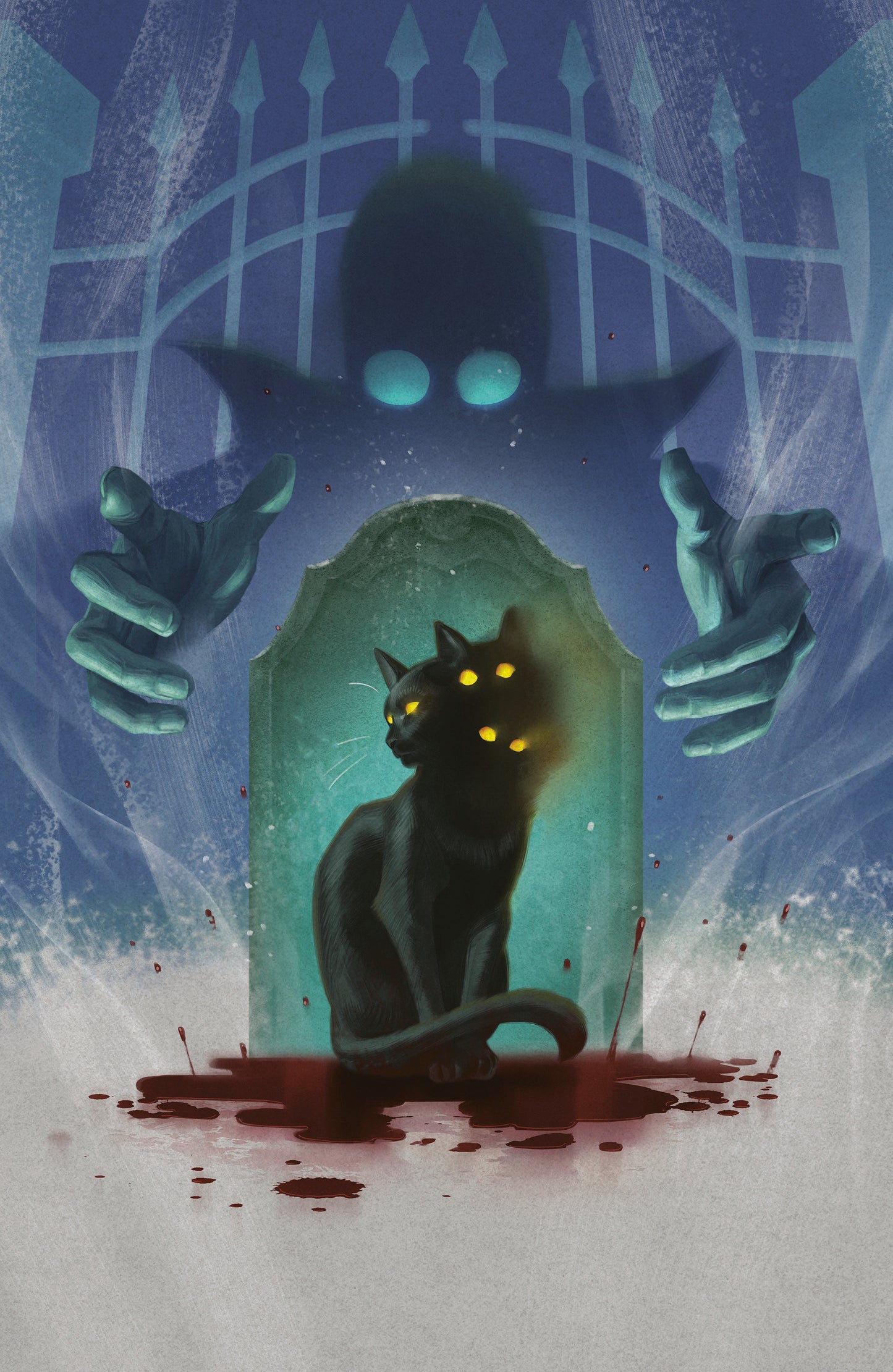 Stuff of Nightmares: The Cat in the Coffin #1 B Variant (Dressed, Murakami) (Pre-Order by 07/13/26 | Est. In-Store: 08/26/26 | Ships after release)