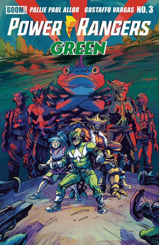 Power Rangers Green #3 B Variant (Dressed, Vargas) (Pre-Order by 09/14/26 | Est. In-Store: 10/21/26 | Ships after release)