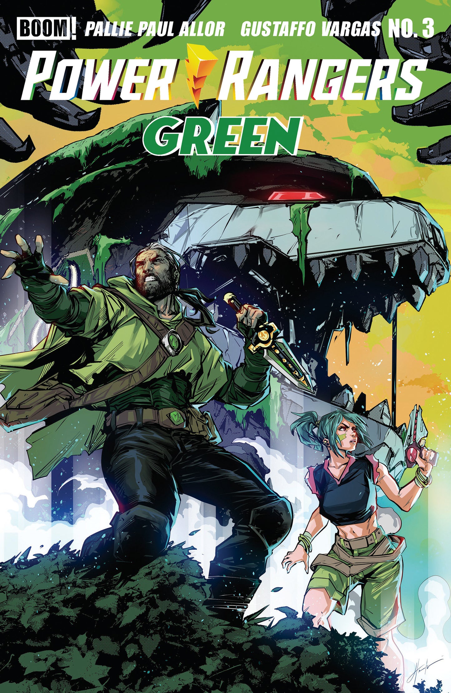 Power Rangers Green #3 I FOC Reveal Variant (Dressed, TBA) (Pre-Order by 09/14/26 | Est. In-Store: 10/21/26 | Ships after release)