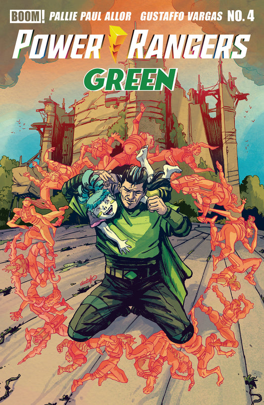 Power Rangers Green #4 B Variant (Dressed, Vargas) (Pre-Order by 10/12/26 | Est. In-Store: 11/18/26 | Ships after release)