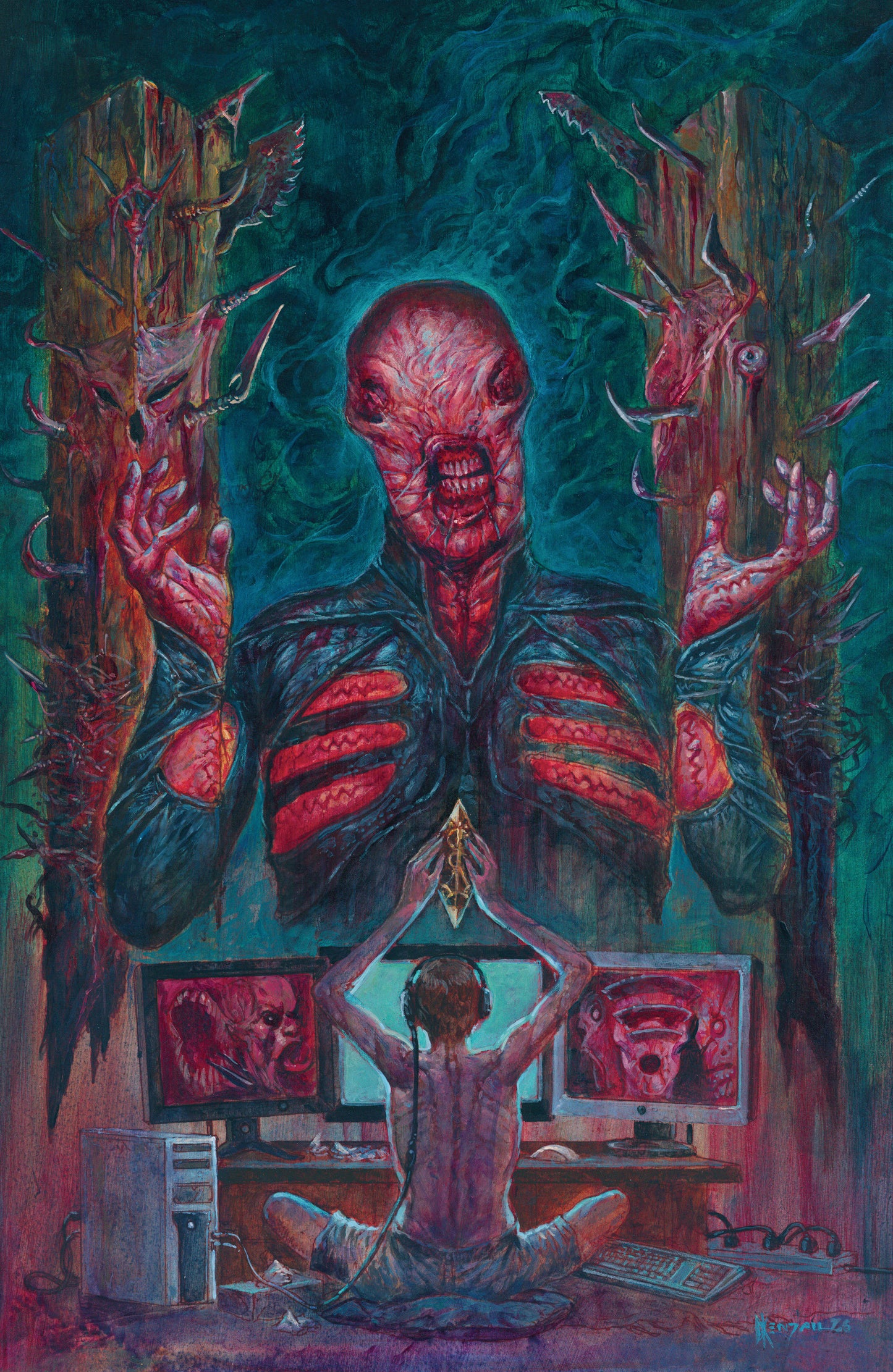Hellraiser: Resurrections - The Onanistic Ritual #1 F Unlimited Variant (Full Art, Kendall) (Pre-Order by 08/03/26 | Est. In-Store: 09/09/26 | Ships after release)