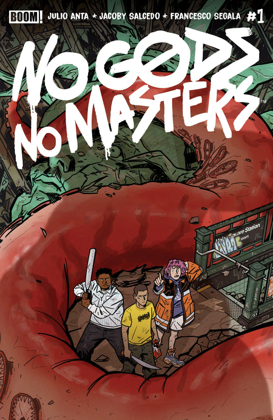 No Gods, No Masters #1 A Main (Dressed, Salcedo) (Pre-Order by 07/27/26 | Est. In-Store: 09/02/26 | Ships after release)