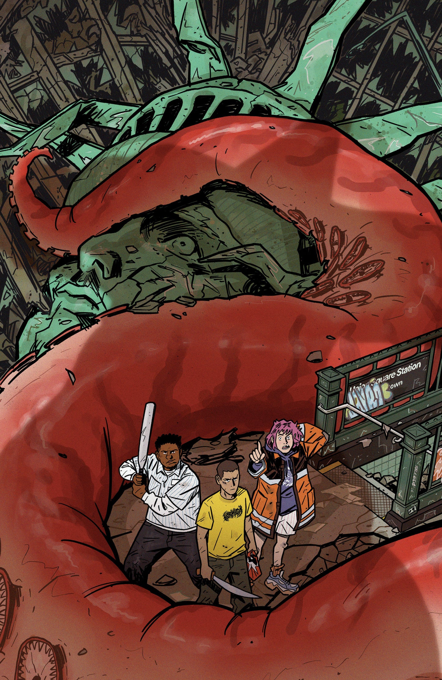 No Gods, No Masters #1 E Unlockable Variant (Full Art, Salcedo) (Pre-Order by 07/27/26 | Est. In-Store: 09/02/26 | Ships after release)