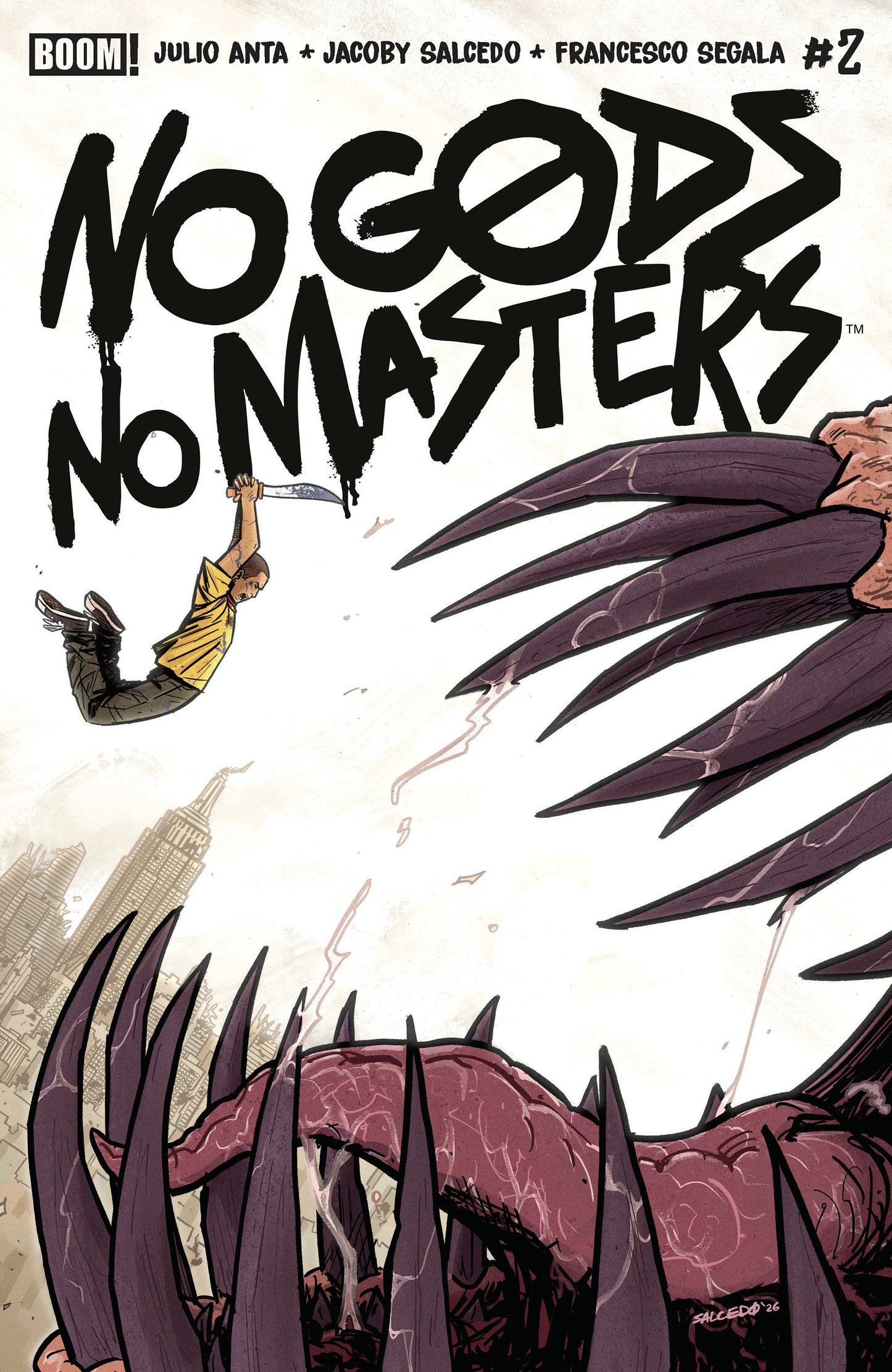 No Gods, No Masters #2 A Main (Dressed, Salcedo) (Pre-Order by 09/07/26 | Est. In-Store: 10/14/26 | Ships after release)