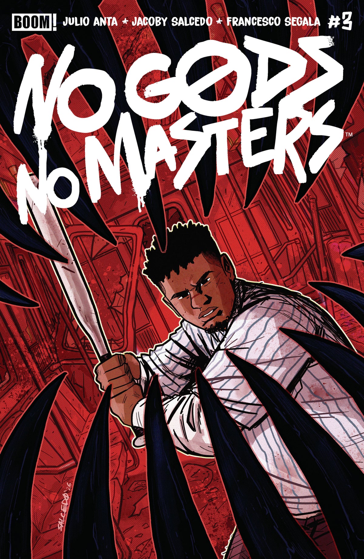 No Gods, No Masters #3 A Main (Dressed, Salcedo) (Pre-Order by 10/05/26 | Est. In-Store: 11/11/26 | Ships after release)