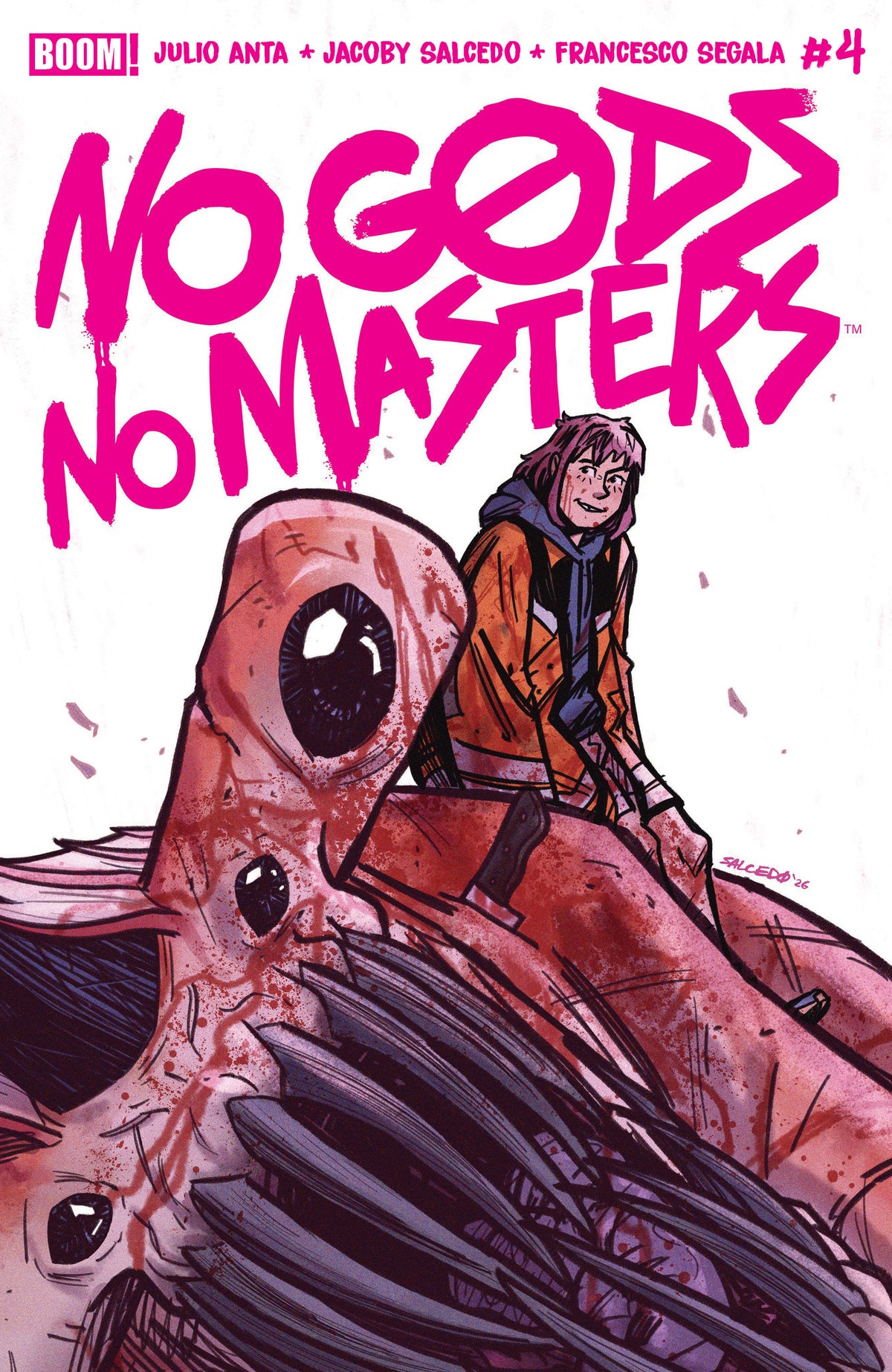 No Gods, No Masters #4 A Main (Dressed, Salcedo) (Pre-Order by 11/02/26 | Est. In-Store: 12/09/26 | Ships after release)