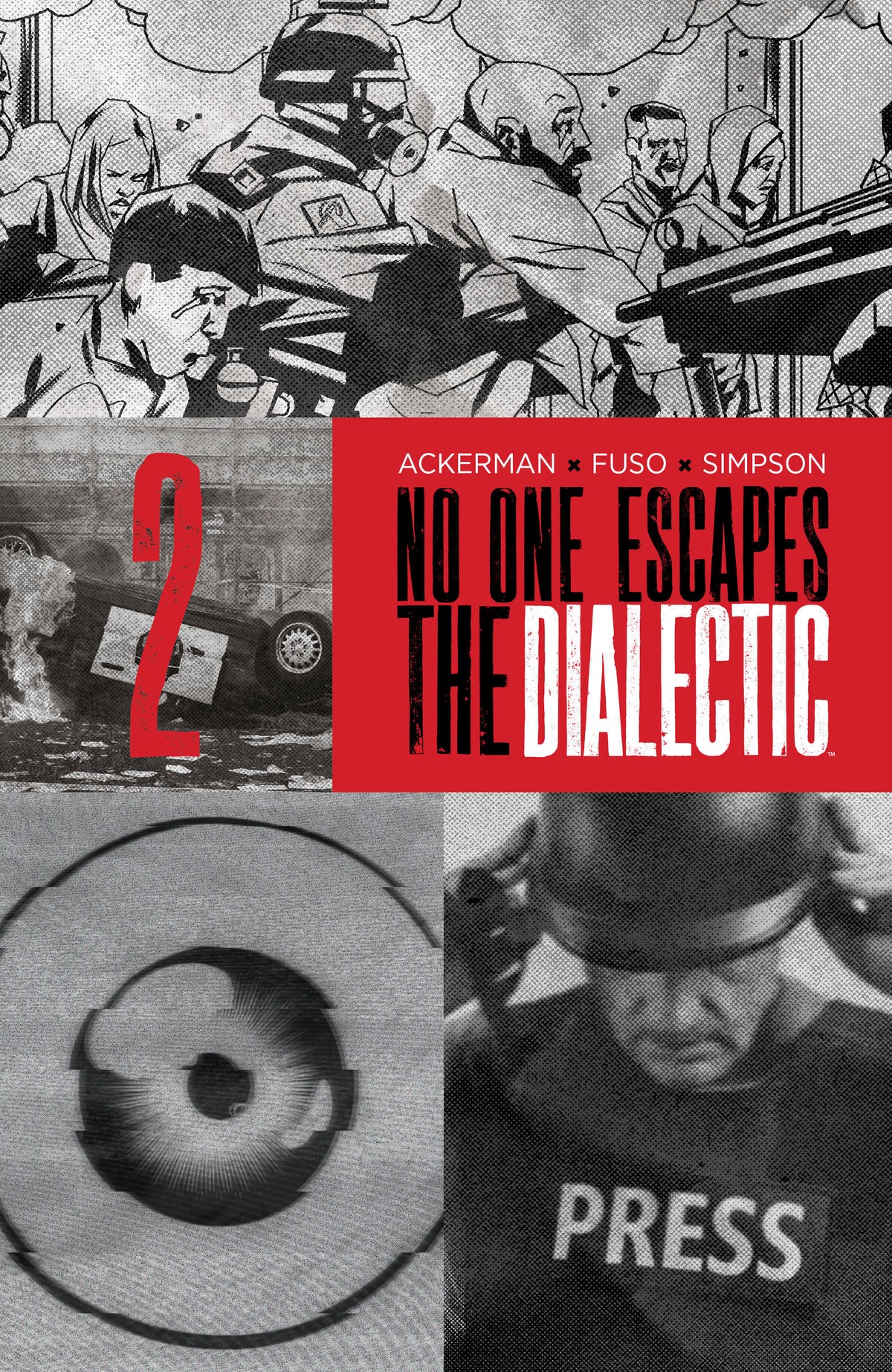 No One Escapes the Dialectic #2 B Variant (Dressed, Design) (Pre-Order by 11/09/26 | Est. In-Store: 12/16/26 | Ships after release)