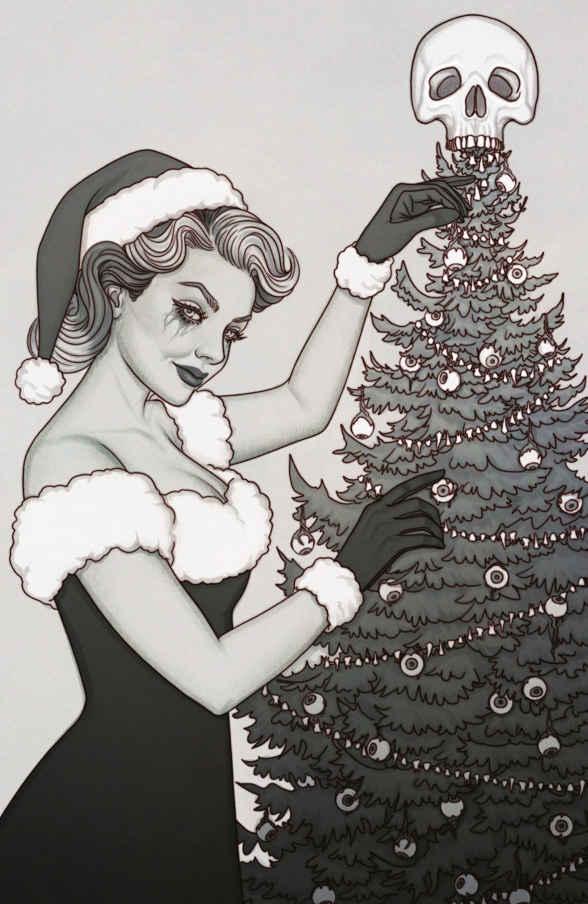 Christmas Darkness #1 C Glow in the Dark Variant (Full Art, Glow in the Dark, Frison) (Pre-Order by 11/02/26 | Est. In-Store: 12/16/26 | Ships after release)