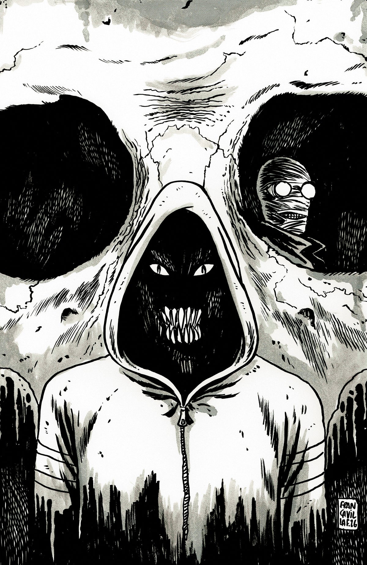 Stuff of Nightmares: The Hoodie #1 D Glow in the Dark Variant (Full Art, Glow in the Dark, Francavilla) (Pre-Order by 10/19/26 | Est. In-Store: 12/02/26 | Ships after release)