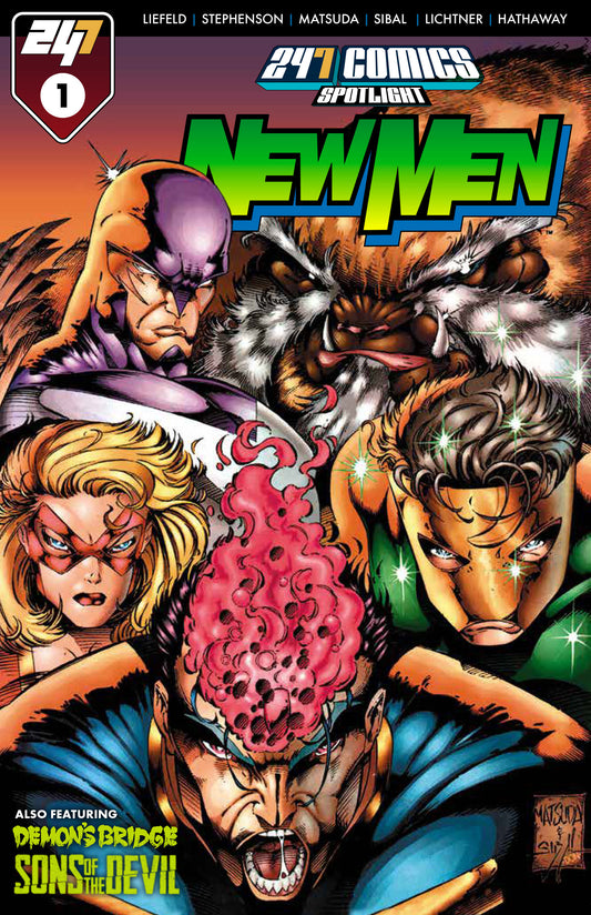 247 COMICS Presents / Spotlight #1 Cover E - NEWMEN (Pre-Order by 09/21/26 | Est. In-Store: 11/04/26 | Ships after release)