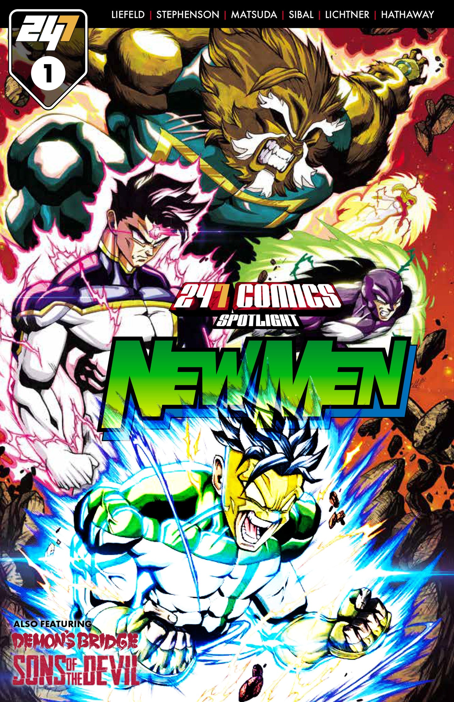 247 COMICS Presents / Spotlight #1 Cover F - NEWMEN Manga Var (Pre-Order by 09/21/26 | Est. In-Store: 11/04/26 | Ships after release)