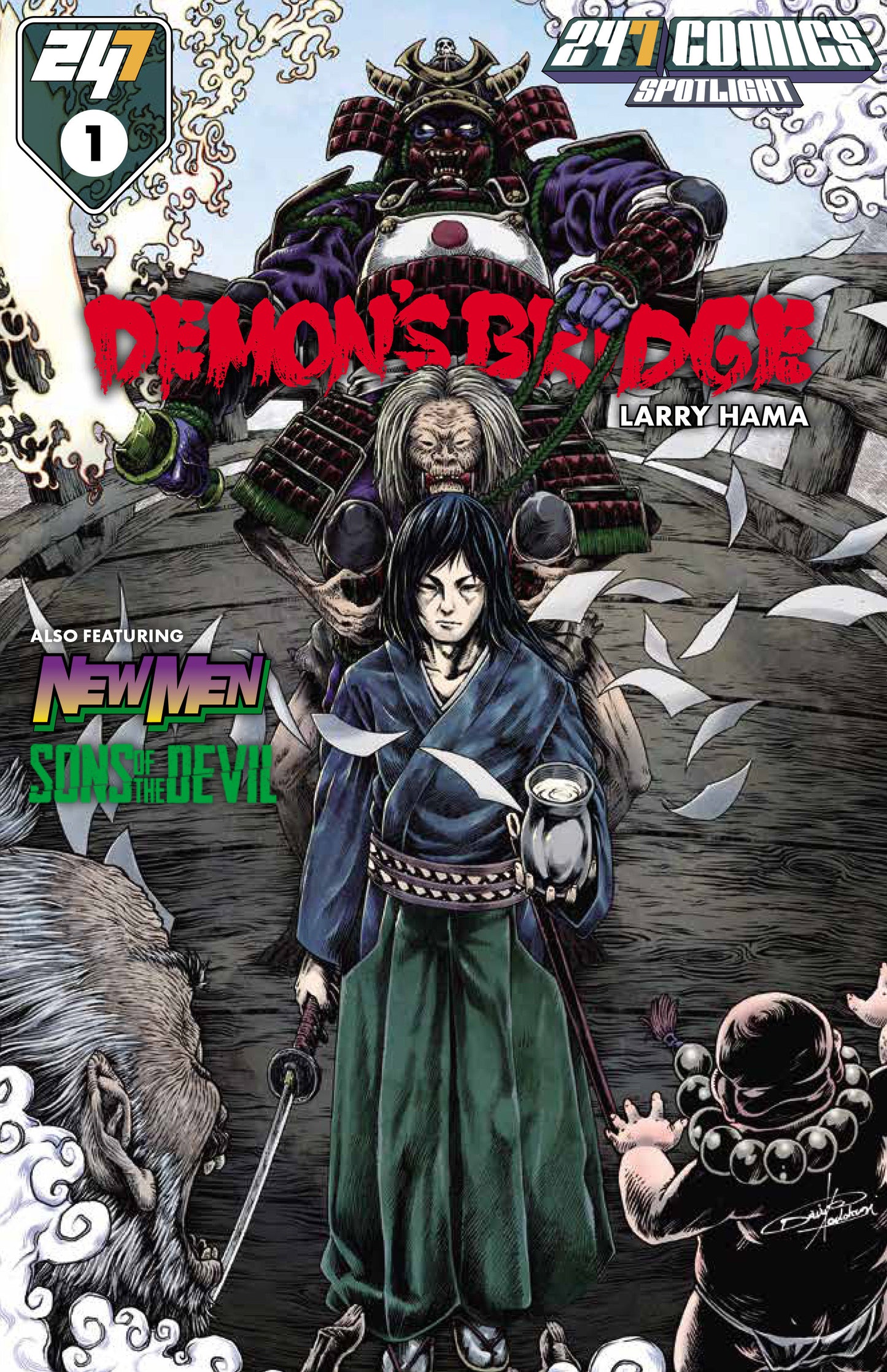 247 COMICS Presents / Spotlight #1 Cover J - Demon's Bridge Manga Var (Pre-Order by 09/21/26 | Est. In-Store: 11/04/26 | Ships after release)